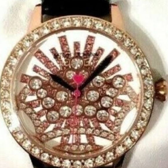 BETSEY JOHNSON CROWN OF JEWELS WATCH NWT - Picture 2 of 9